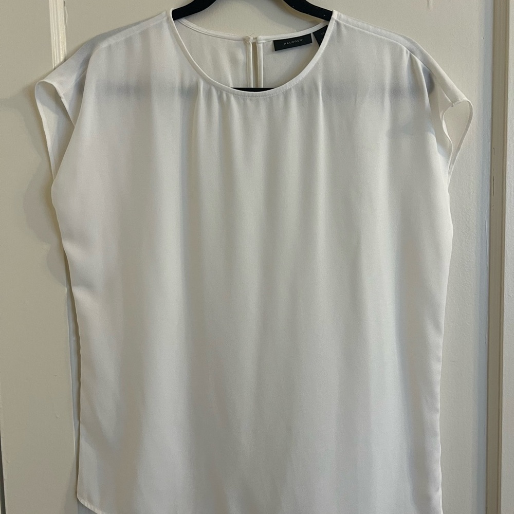 Halogen Classic White Blouse